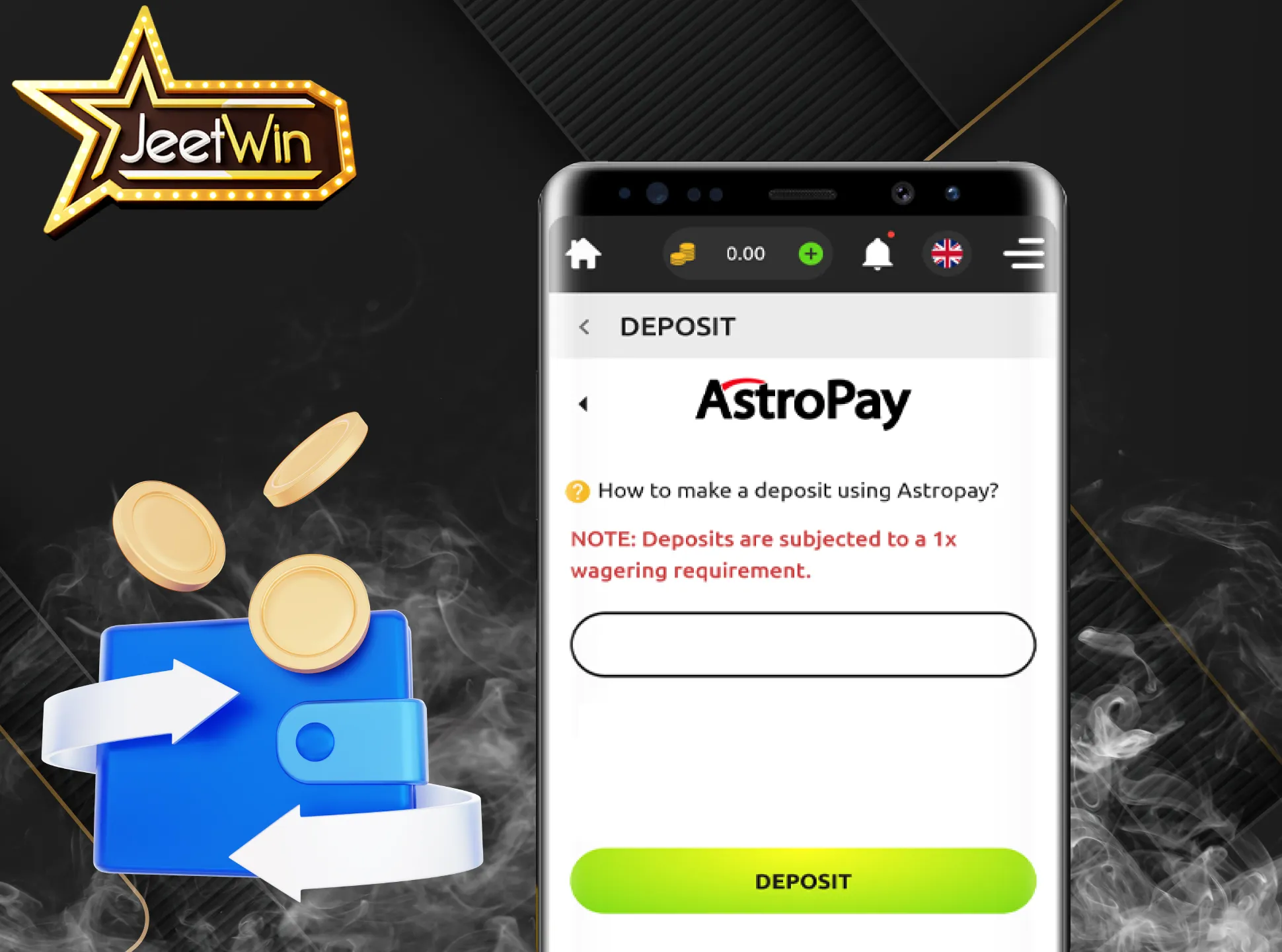 Familiarize yourself with the most popular payment systems on the JeetWin app.
