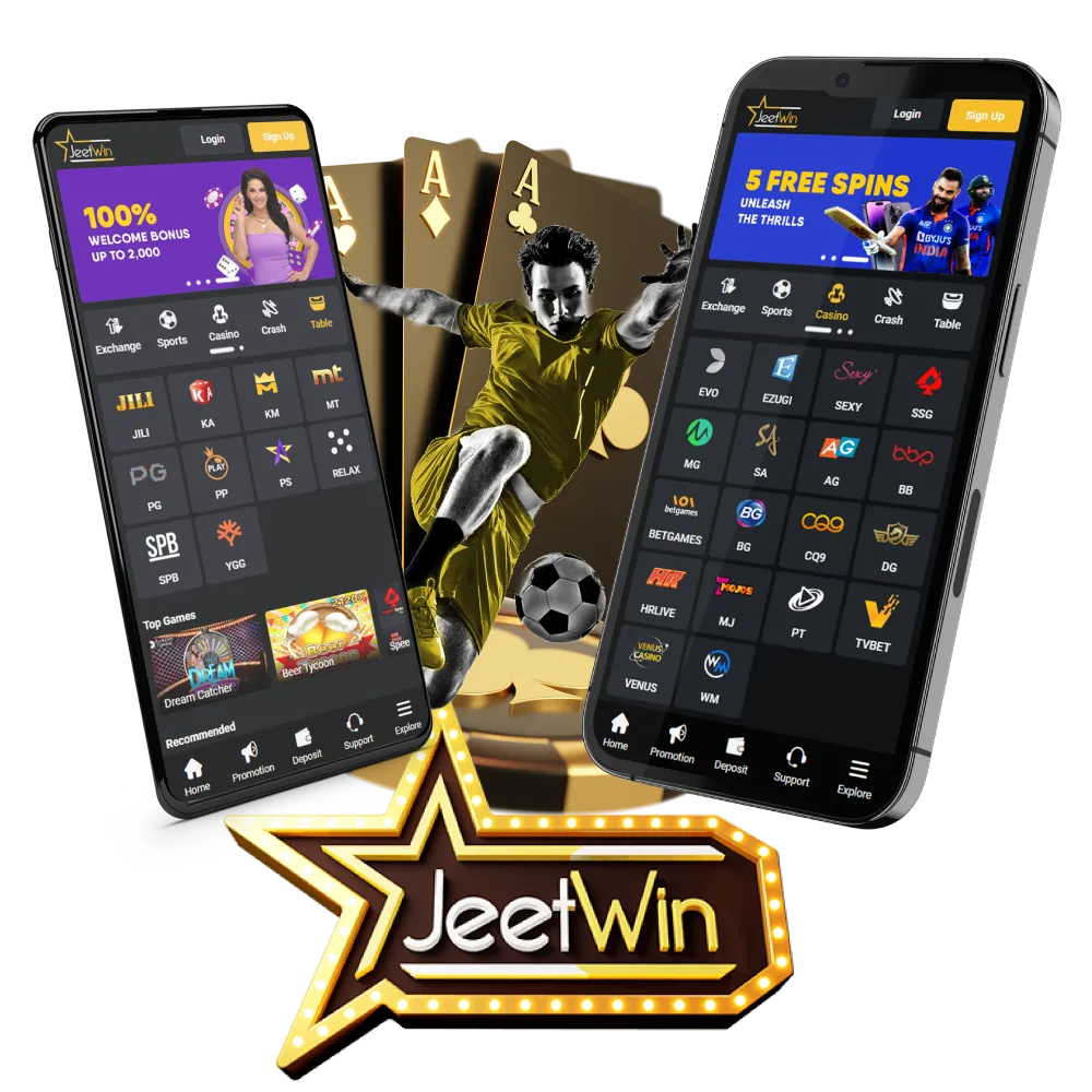 Download the app and sign up for JeetWin.