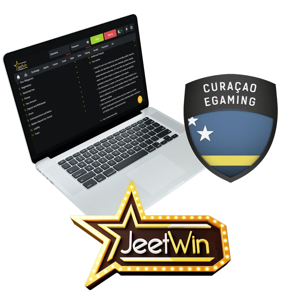 JeetWin ایک لائسنس یافتہ آن لائن کیسینو ہے۔