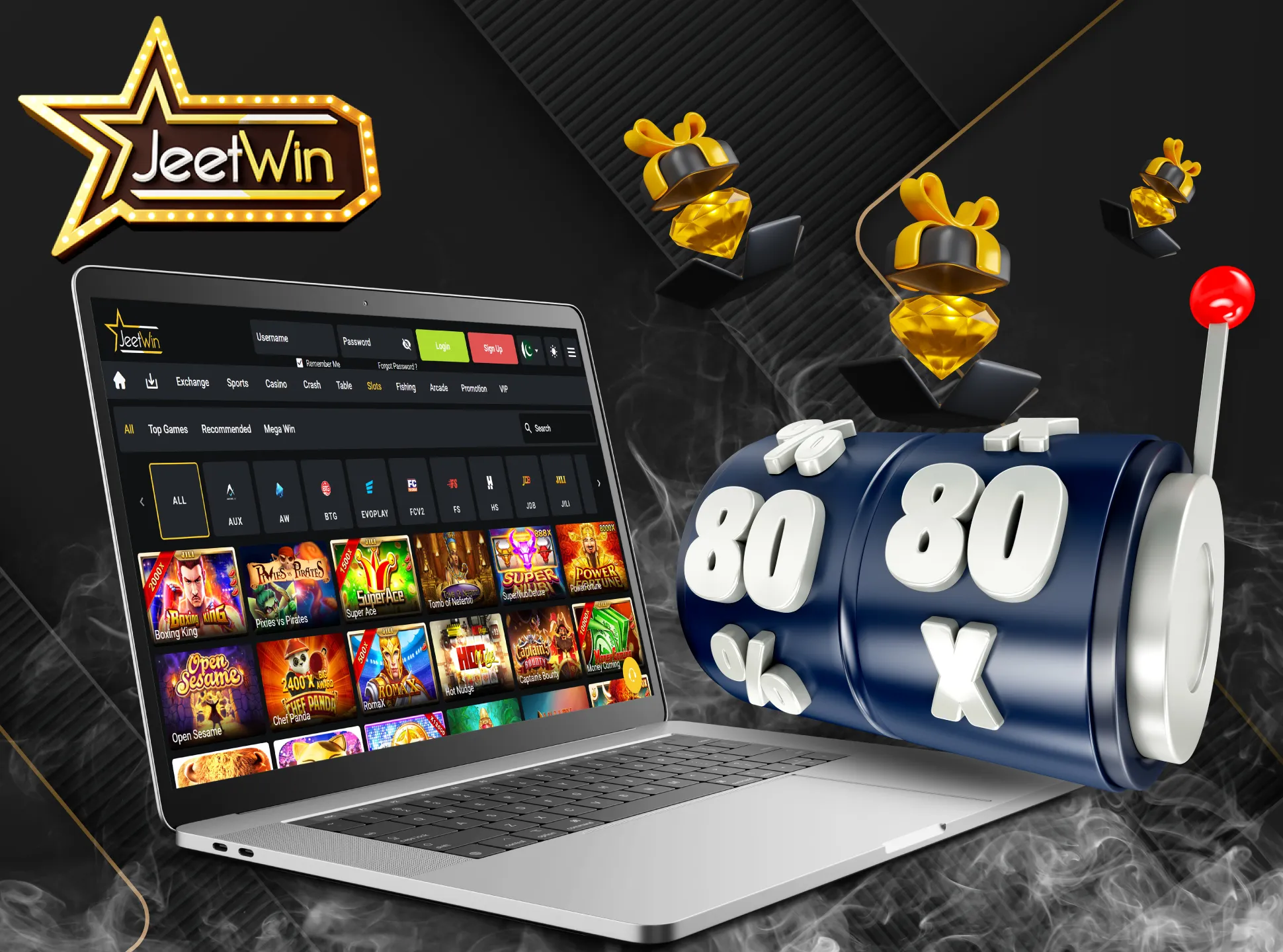 Check out the most popular slots on the JeetWin website.