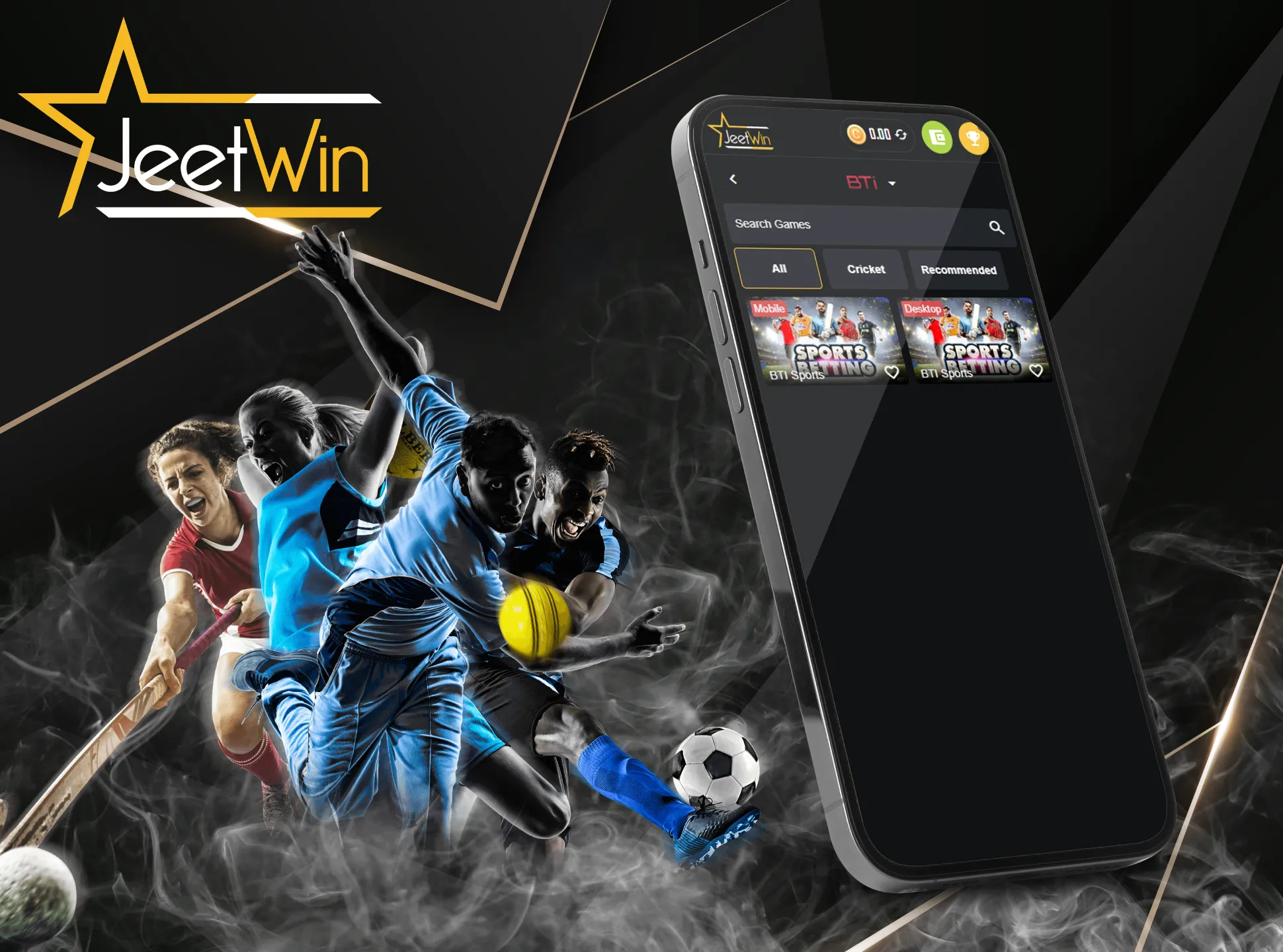 JeetWin provides a wide range of tournaments for sports betting.
