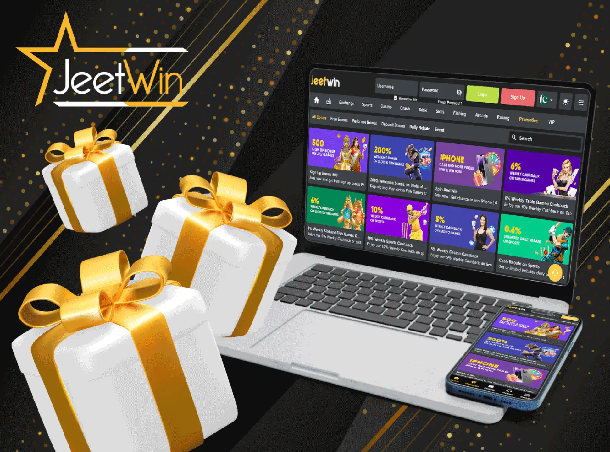 JeetWin gives every player a welcome bonus for cricket betting.
