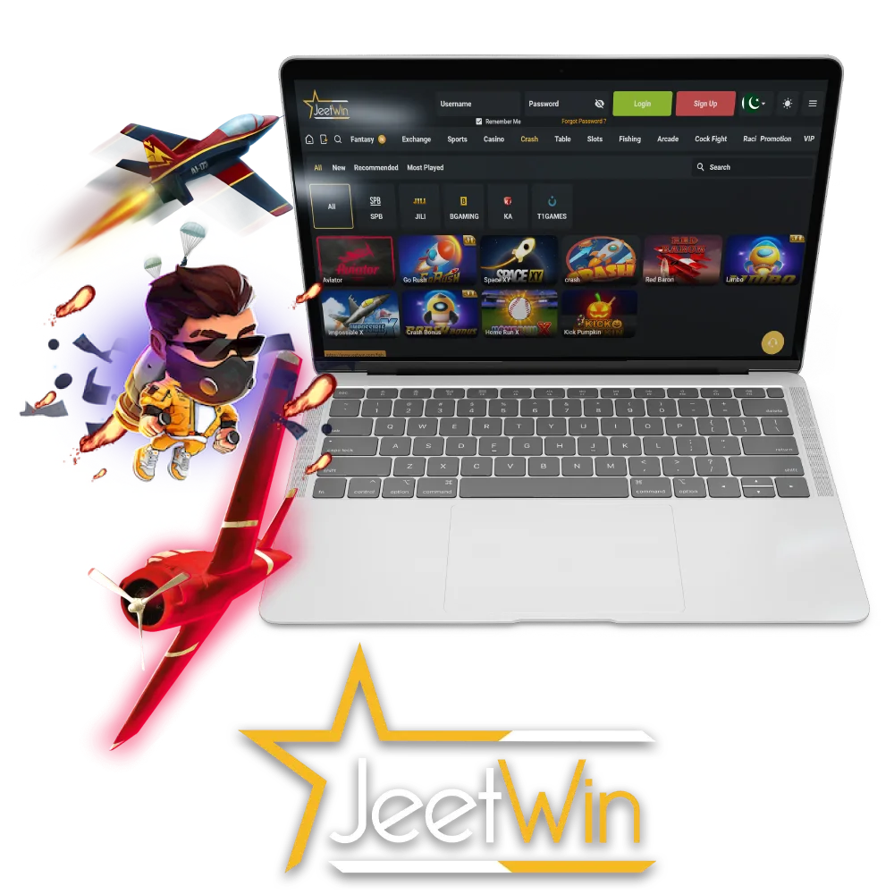 Become part of the exciting world of crash games with JeetWin.
