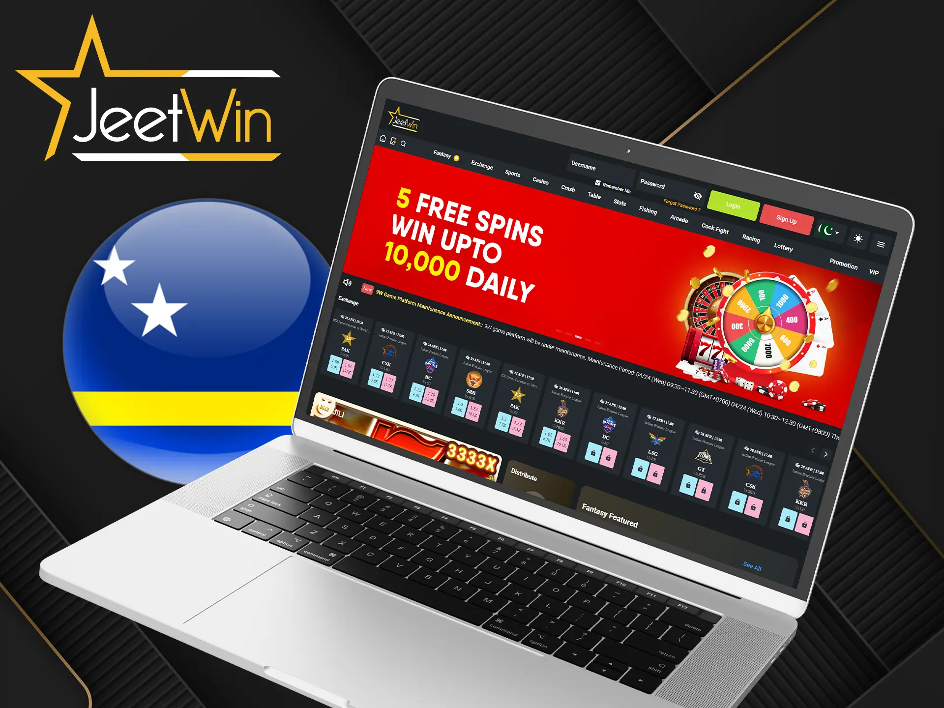 JeetWin operates under a license and offers only safe sports betting and casino games.