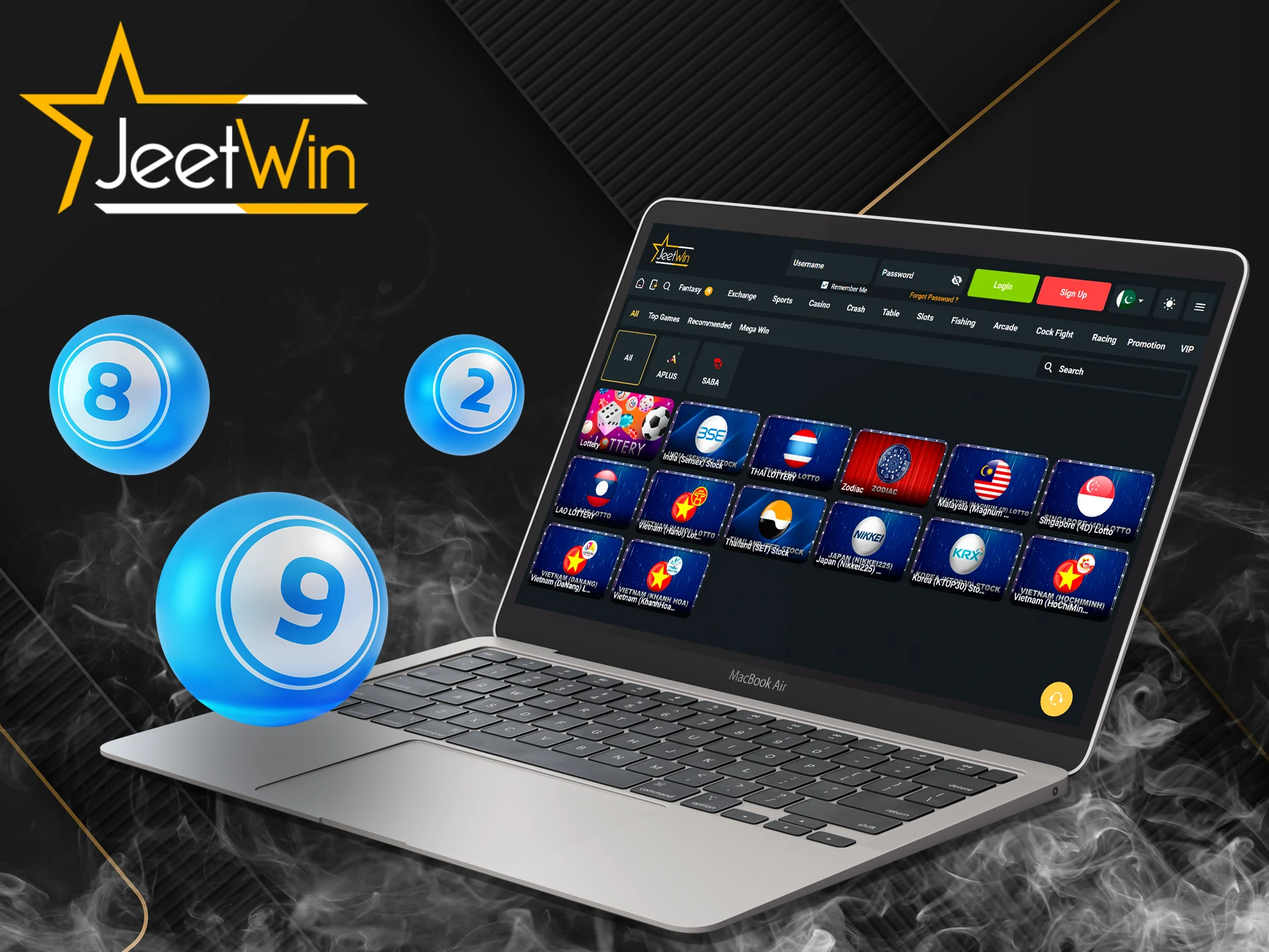 Participate in exciting lotteries and win big prizes with JeetWin.