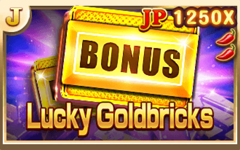 Get a new experience in the game Lucky Goldbricks at JeetWin online casino.